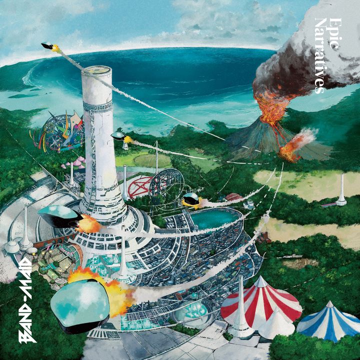 BAND-MAID - Epic Narratives 【日盤】 (黑膠唱片 LP) 封面