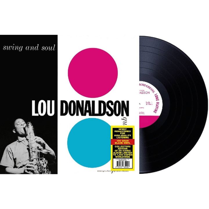 Lou Donaldson Quintet - Swing and Soul（黑膠唱片 LP） 封面
