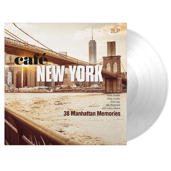 Various Artist - Cafe New York：38 manhattan memories（透明膠｜黑膠唱片 2LP） 封面