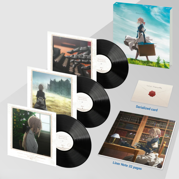 紫羅蘭永恆花園 Violet Evergarden 原聲帶【盒裝高級版】（黑膠唱片 3LP） 內頁 1