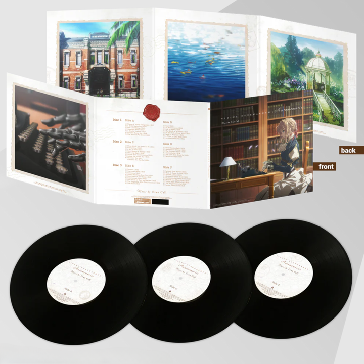 紫羅蘭永恆花園 Violet Evergarden 原聲帶（黑膠唱片 3LP） 內頁 1