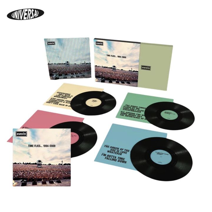 Oasis - Time Flies… 1994-2009 【盒裝版】 (黑膠唱片 4LP) 內頁 1