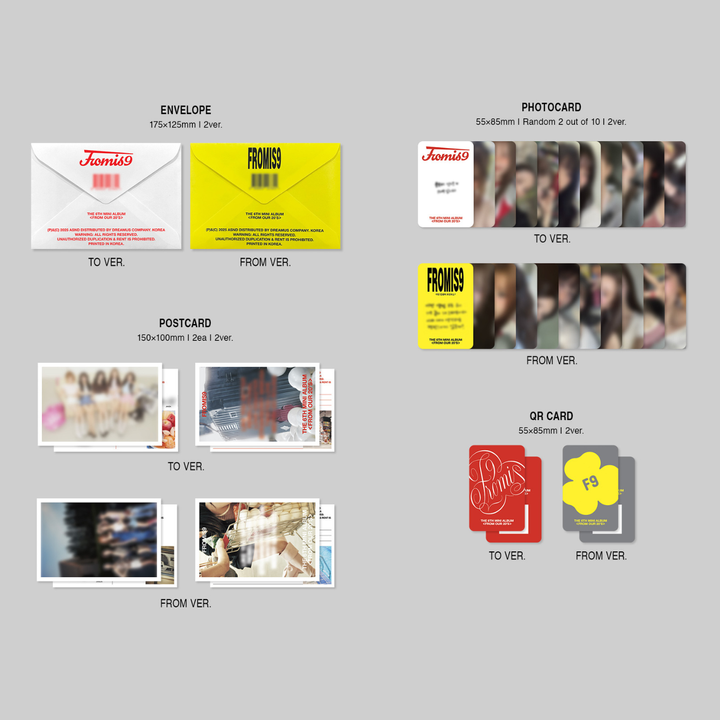 fromis_9 - 迷你六輯: From Our 20’s【Postcard 版】（CD） 內頁 1