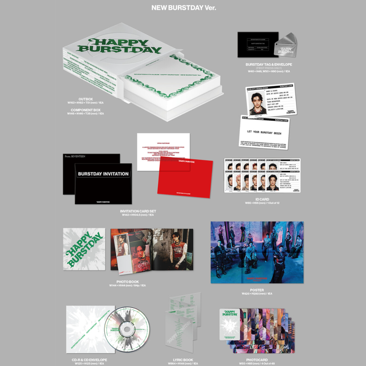 SEVENTEEN - 正規五輯: Happy Burstday【Photobook版】（CD） 內頁 1