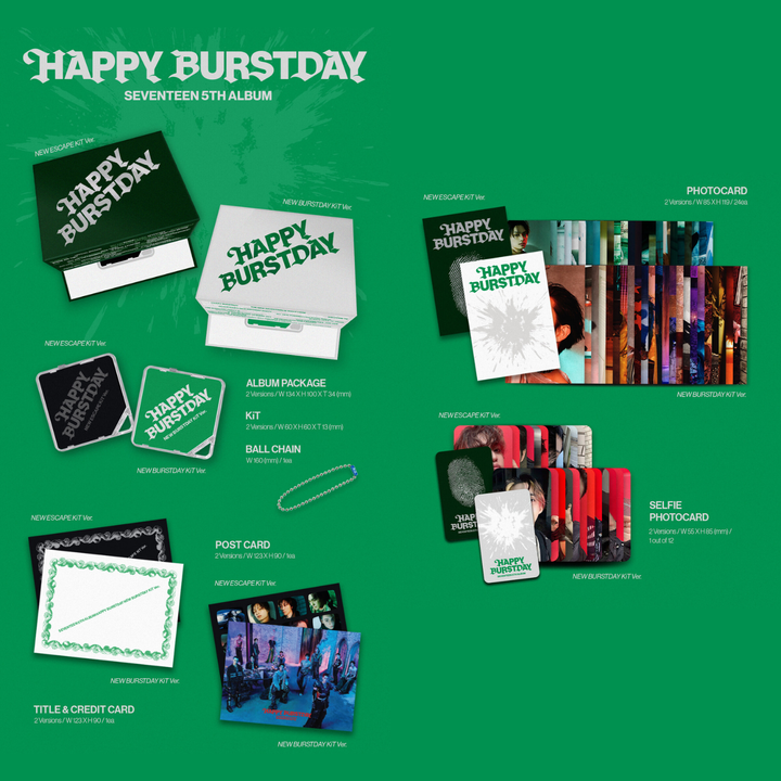 SEVENTEEN - 正規五輯: Happy Burstday【Kit版】（數位專輯） 內頁 1
