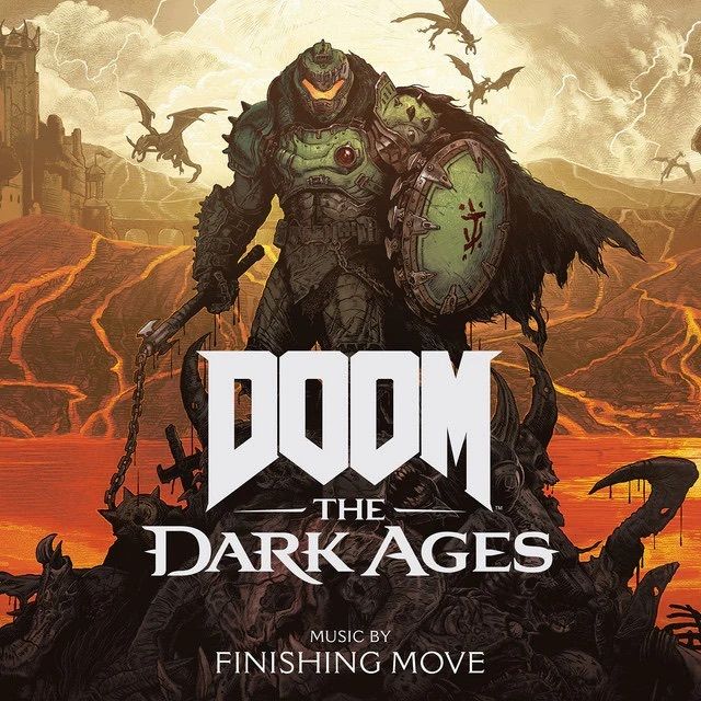 《毀滅戰士：黑暗時代》DOOM: The Dark Ages 原聲帶 (黑膠唱片 2LP) 內頁 1