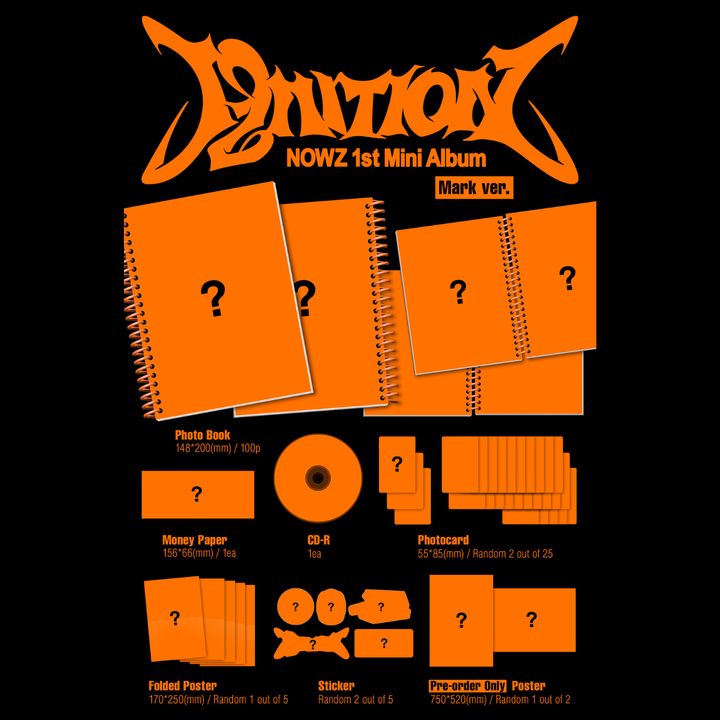 NOWZ - 迷你一輯: Ignition（CD） 內頁 1
