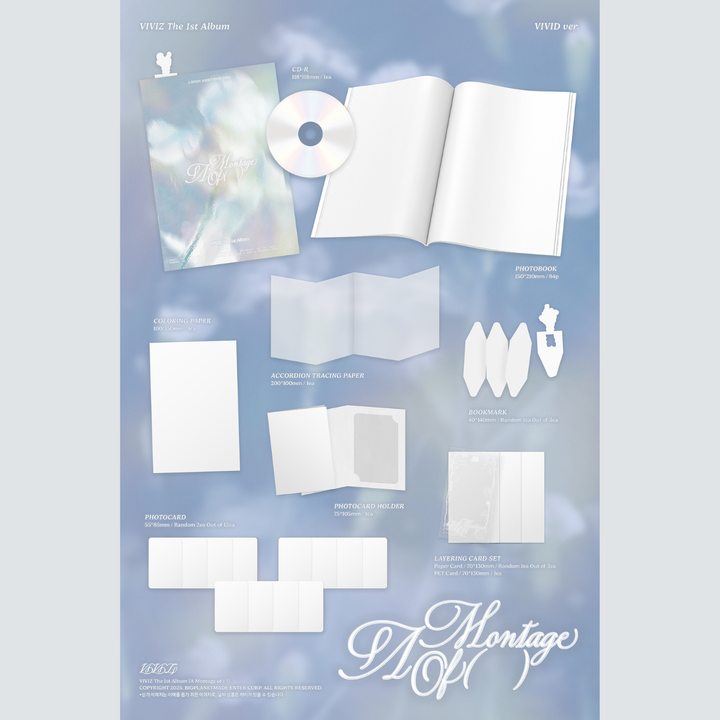 VIVIZ - 正規一輯: A Montage of ( )【Photobook 版】（CD） 內頁 1