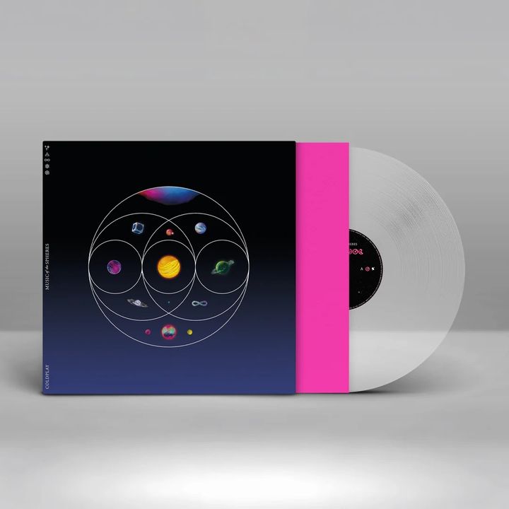 酷玩樂團 Coldplay - Music Of The Spheres【2025版 環保彩膠】（黑膠唱片 LP） 封面