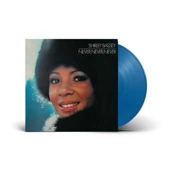 Shirley Bassey - Never, Never, Never【藍色彩膠】（黑膠唱片 LP） 封面