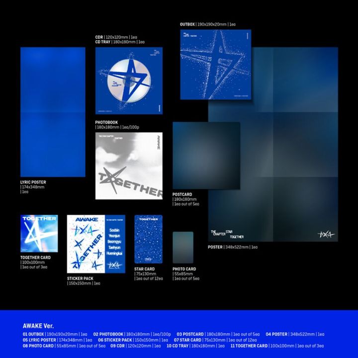 TOMORROW X TOGETHER（TXT）- 正規四輯 The Star Chaper：TOGETHER【Photobook 版】（CD） 內頁 1