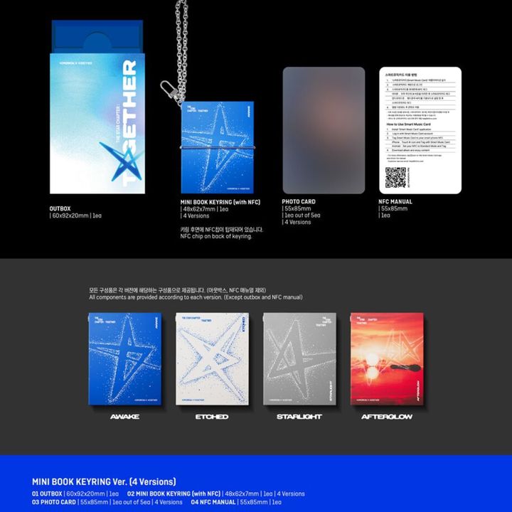 TOMORROW X TOGETHER（TXT）- The Star Chaper：TOGETHER【Mini Book Keyring 版】（數位專輯） 內頁 1