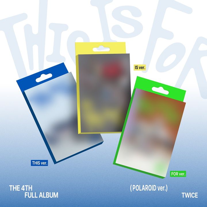 TWICE - 正規四輯: This Is For【Polaroid 版】（數位專輯） 封面