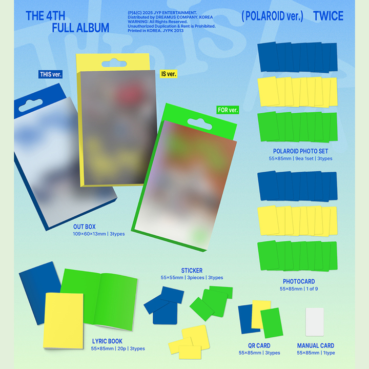 TWICE - 正規四輯: This Is For【Polaroid 版】（數位專輯） 內頁 1