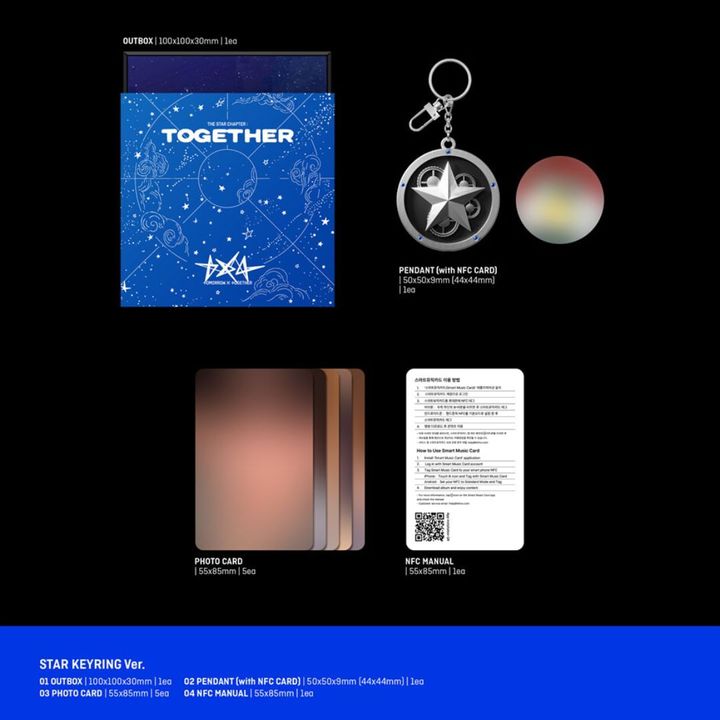 TOMORROW X TOGETHER（TXT）- The Star Chaper：TOGETHER【Star Keyring 版】（數位專輯） 內頁 1