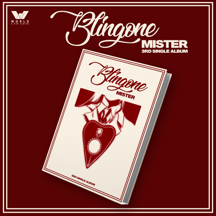 BLINGONE - 單曲三輯：Mister（CD） 封面