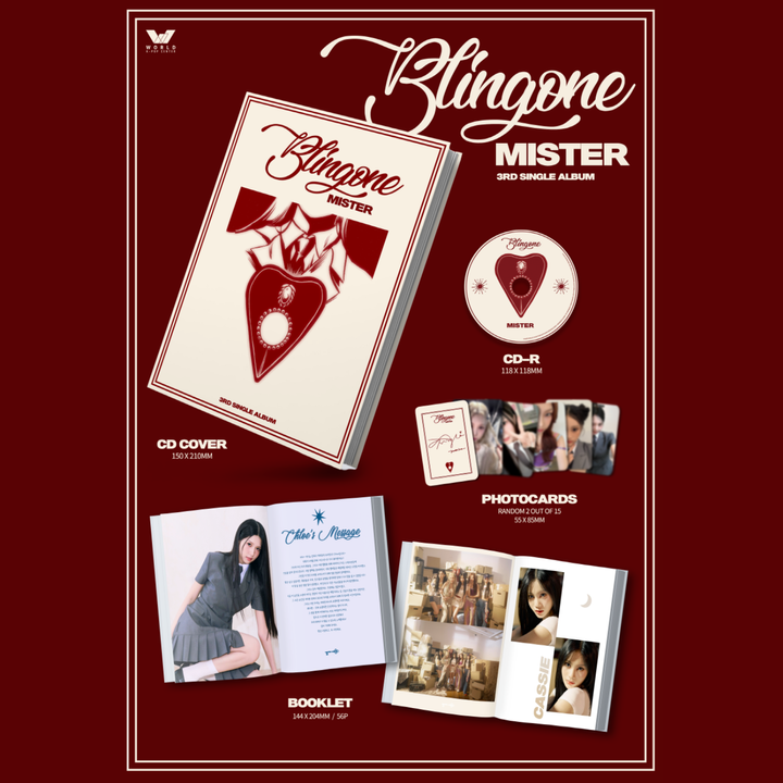 BLINGONE - 單曲三輯：Mister（CD） 內頁 1