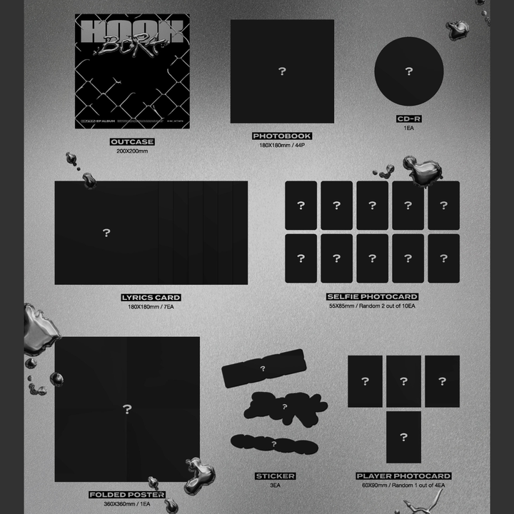 李旼赫 LEE MIN HYUK（BTOB／HUTA）- EP 專輯: Hook（CD） 內頁 1