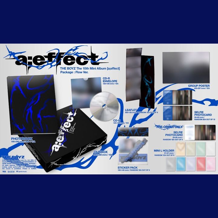 THE BOYZ - 迷你十輯：A;EFFECT 【Flow 版】（CD） 內頁 1