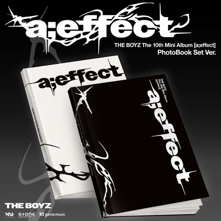 THE BOYZ - 迷你十輯：A;EFFECT 【2個版本｜Photobook】（CD） 封面
