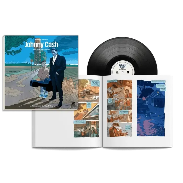 Johnny Cash - Vinyl Story 【收藏版相冊】（黑膠唱片 LP） 封面