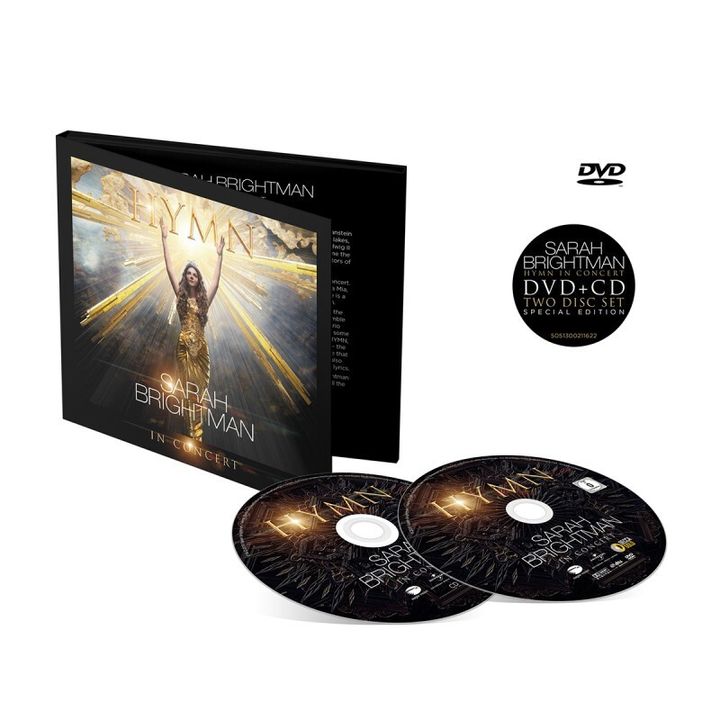 Sarah Brightman - Hymn 【Digipack 紙板包裝】（CD+DVD） 封面