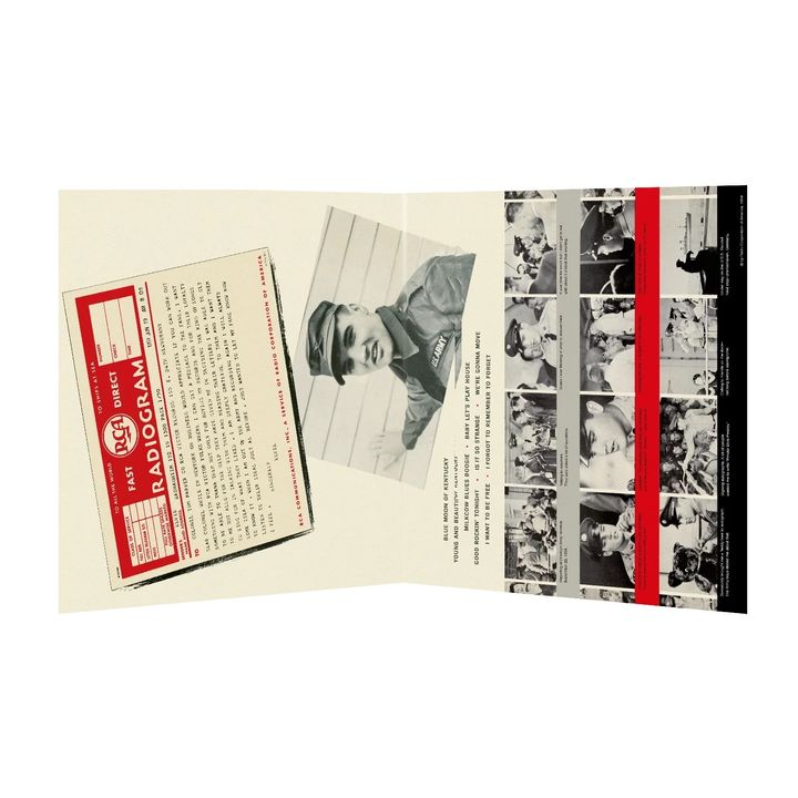Elvis Presley 貓王 - A Date With Elvis 【全球限量 2500 張】（黑膠唱片 LP） 內頁 1
