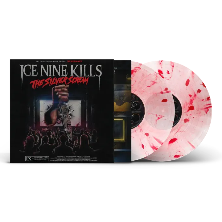 Ice Nine Kills - The Silver Scream 【榮獲 2023 年 Rock Sound Awards 的 “Best Live Act”】 (黑膠唱片 LP) 封面