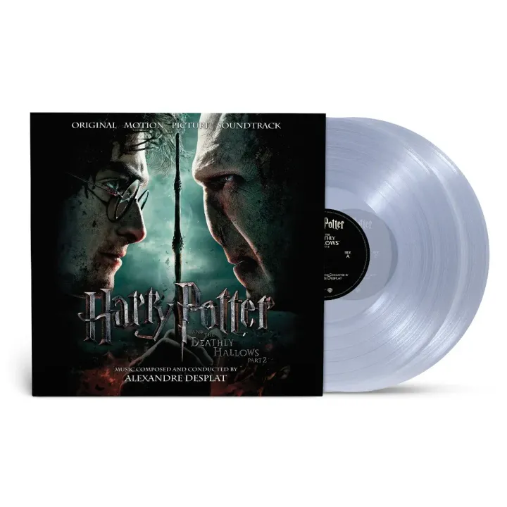 哈利波特：死神的聖物 2 Harry Potter And The Deathly Hallows Part 2【Indie 獨家版 透明膠】 (黑膠唱片 LP) 封面
