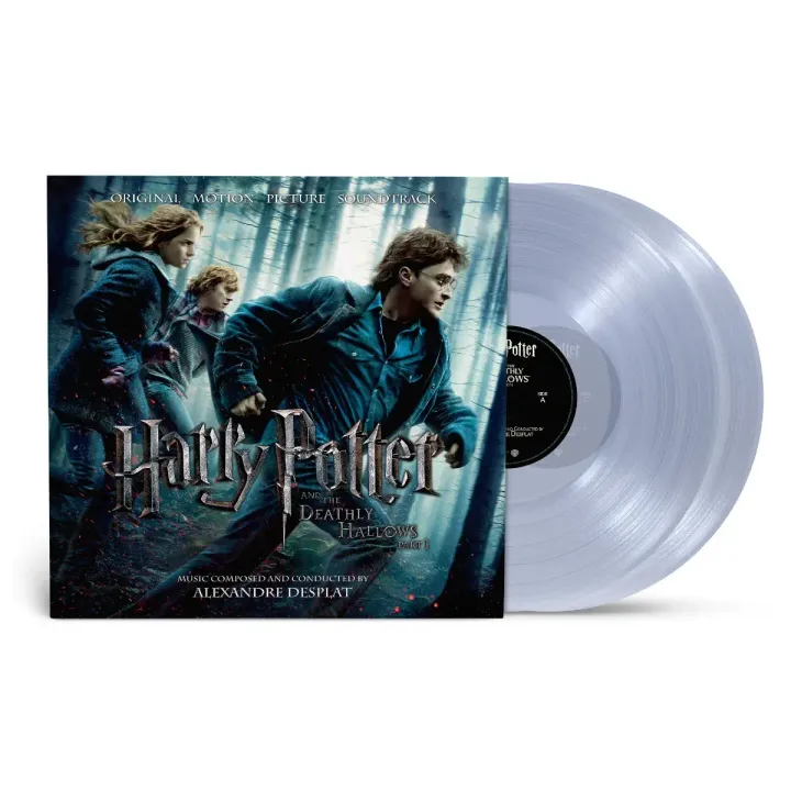 哈利波特 ：死神的聖物 1 Harry Potter And The Deathly Hallows Part 1【Indie 獨家版 透明膠】 (黑膠唱片 LP) 封面