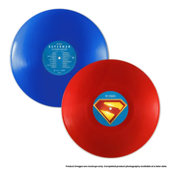 超人 Superman 原聲帶 【限量版｜彩膠】 (黑膠唱片 LP) 內頁 1