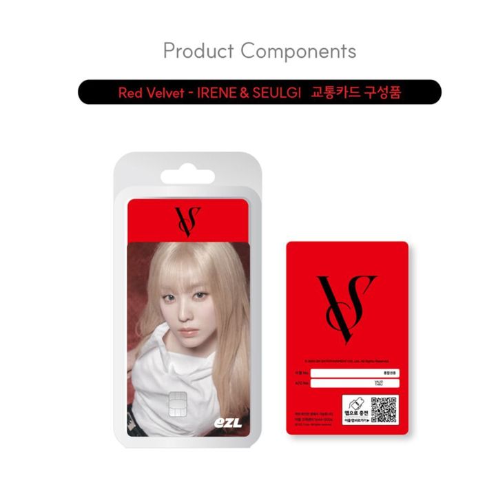 IRENE 裴柱現 & SEULGI 瑟琪 （Red Velvet）- EZL 韓國交通卡（官方周邊） 內頁 1