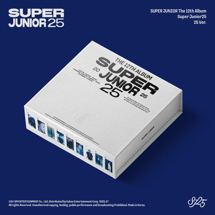 Super Junior - 正規十二輯: SUPER JUNIOR25【25版】（CD） 封面