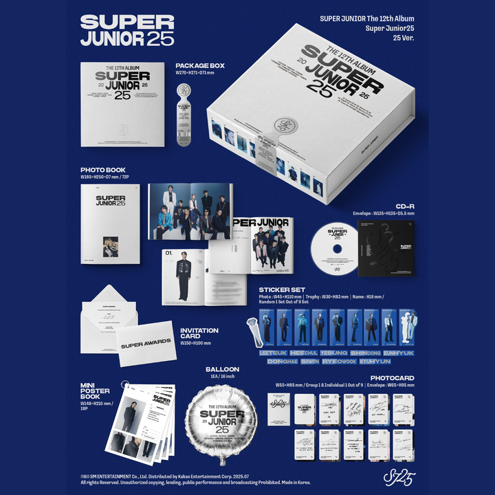 Super Junior - 正規十二輯: SUPER JUNIOR25【25版】（CD） 內頁 1