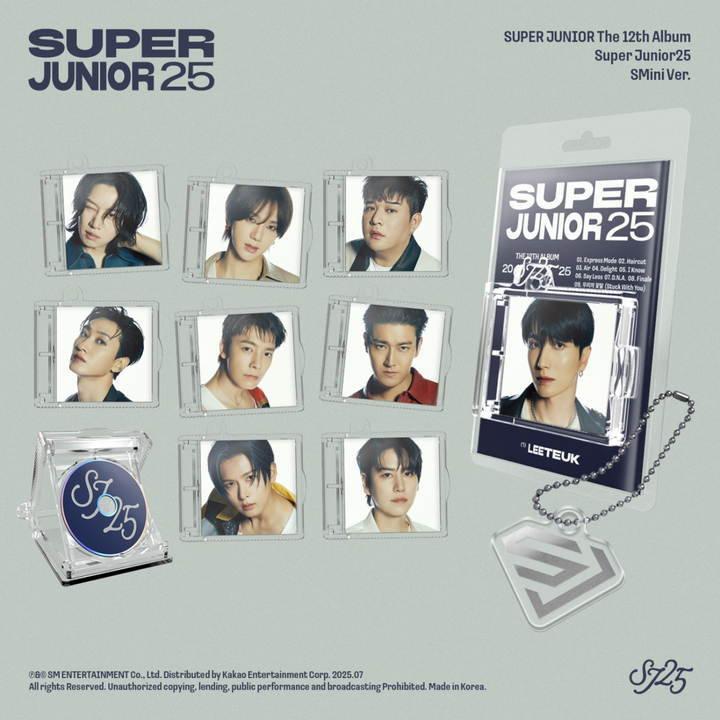 Super Junior - 正規十二輯: SUPER JUNIOR25【Smini 版】（數位專輯） 封面
