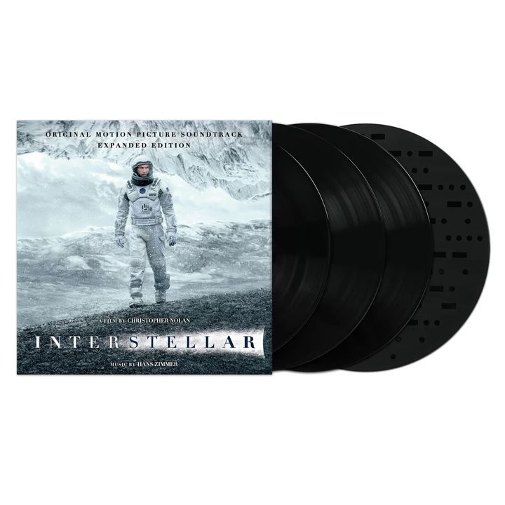 星際效應 Interstellar - 漢斯季默 Hans Zimmer 【精裝版】 (黑膠唱片 4LP) 封面