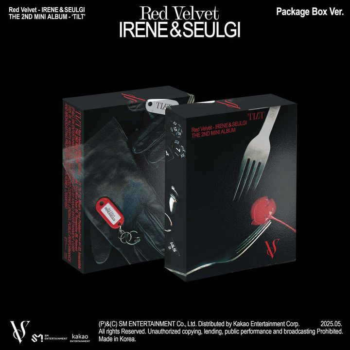 IRENE & SEULGI (Red Velvet) - 迷你二輯: TILT【Package 版】（CD） 封面