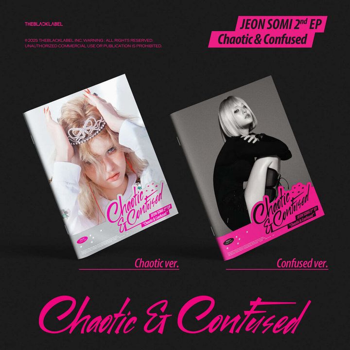 全昭彌 JEON SOMI - 2nd EP: Chaotic & Confused（CD） 封面