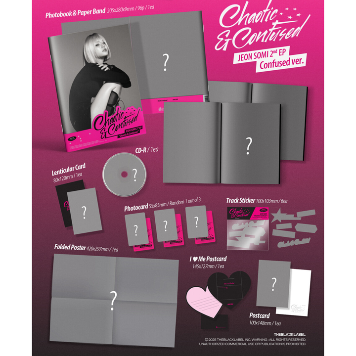 全昭彌 JEON SOMI - 2nd EP: Chaotic & Confused（CD） 內頁 1