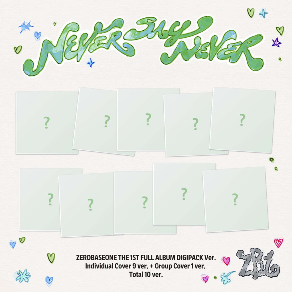 ZB1 NEVER SAY NEVER CD 未開封 10枚セット×3 | その他