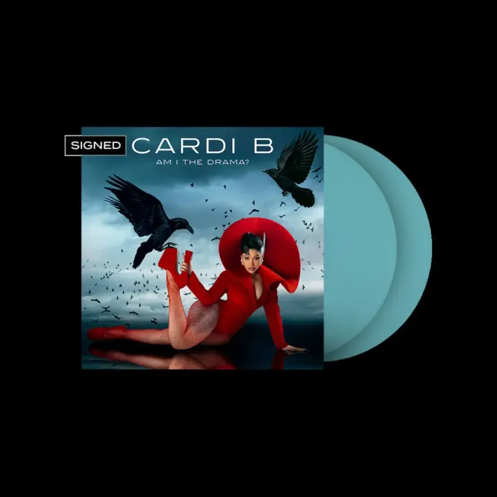 【親簽版】Cardi B - Am I The Drama? (黑膠唱片 LP) 封面