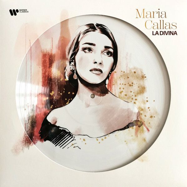 Maria Callas 瑪麗亞 卡拉絲 - La Divina Maria Callas 【圖片彩膠】（黑膠唱片 2LP） 封面