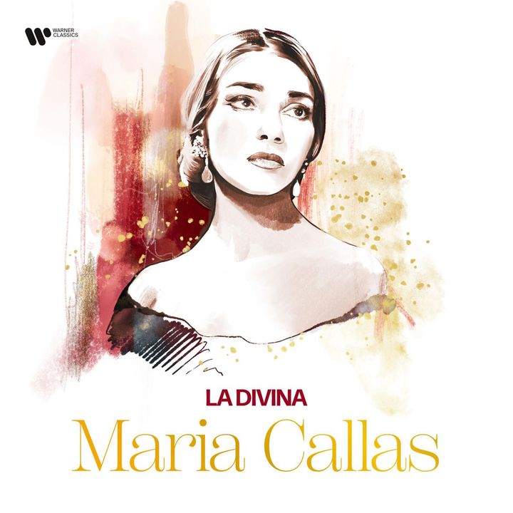Maria Callas 瑪麗亞 卡拉絲 - La Divina Maria Callas（黑膠唱片 2LP） 封面