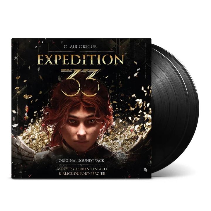 光與影：33號遠征隊 Clair Obscur: Expedition 33 原聲帶 （黑膠唱片 2LP） 封面