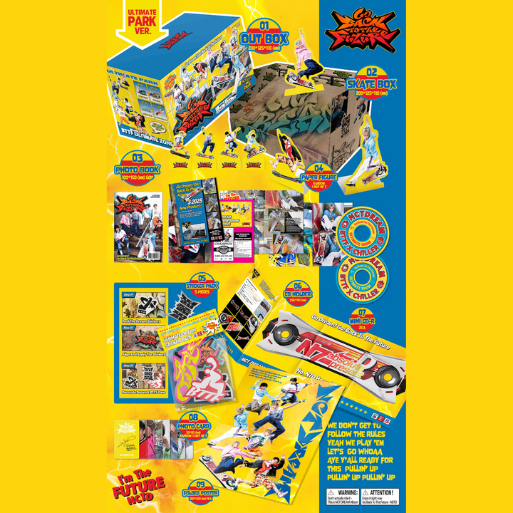 NCT DREAM - 正規五輯: Go Back To The Future【Ultimate Park 版】（CD） 內頁 1