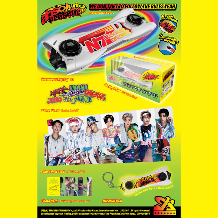 NCT DREAM - 正規五輯: Go Back To The Future【Hoverboard 版】（數位專輯） 內頁 1