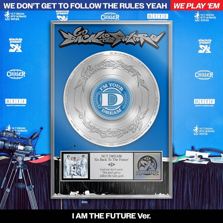 NCT DREAM - 正規五輯: Go Back To The Future【I Am The Future 版】（CD） 封面