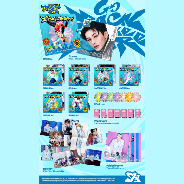 NCT DREAM - 正規五輯: Go Back To The Future【Digipack 版】（CD） 內頁 1