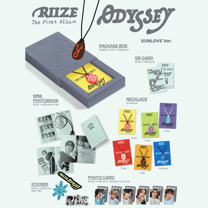 RIIZE - 正規一輯: Odessey【Sunlove 限量版】（數位專輯） 內頁 1