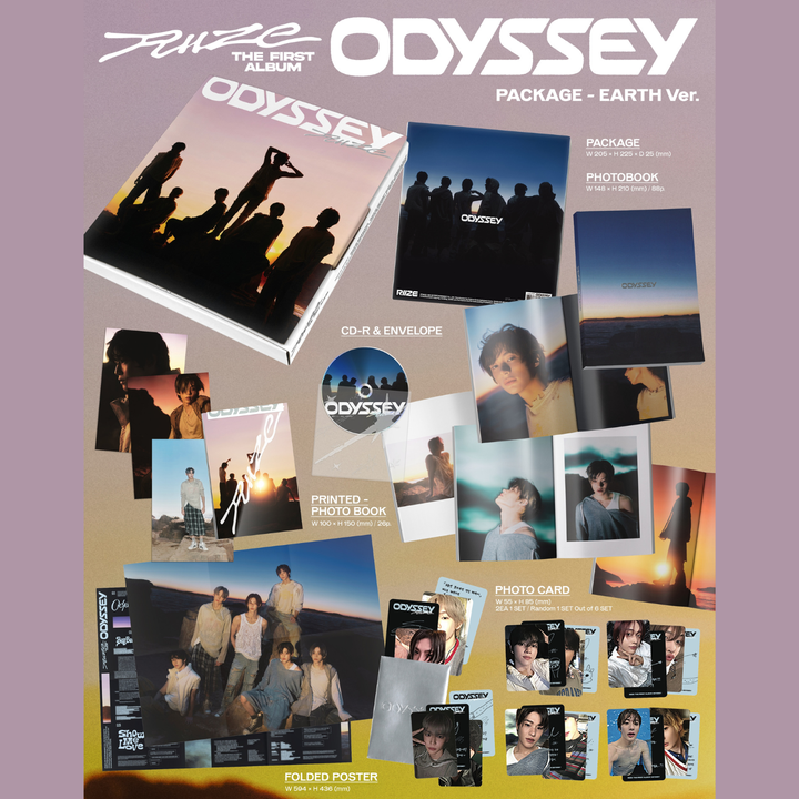 RIIZE - 正規一輯: Odessey【Package版】（CD） 內頁 1